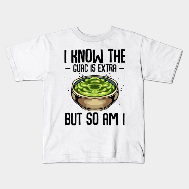 Avocado Guacamole Kids T-Shirt by Lumio Gifts